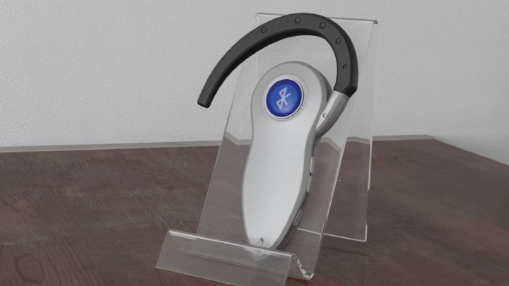 渲染模型_蓝牙耳机001