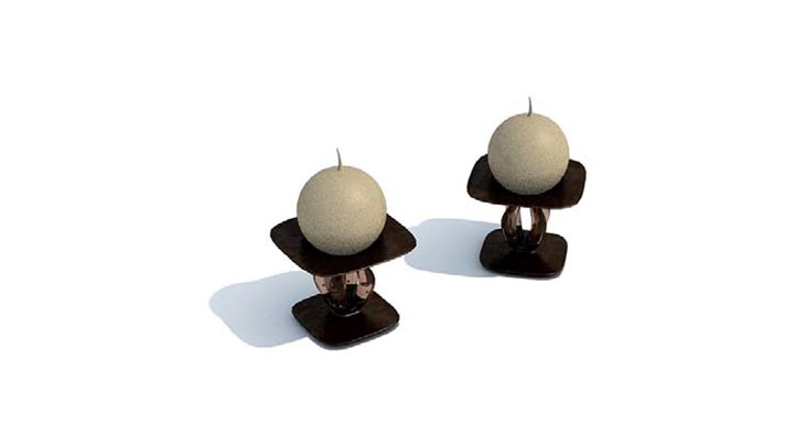 渲染模型_蜡烛043