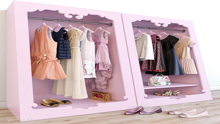 渲染模型_衣柜054