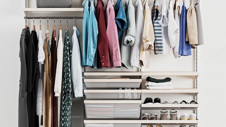 渲染模型_衣橱025