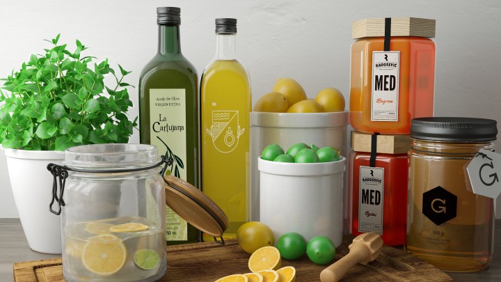 渲染模型_装饰223