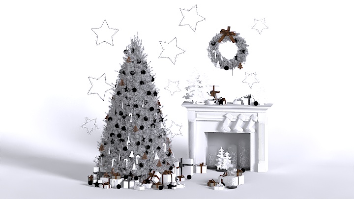 渲染模型_装饰384