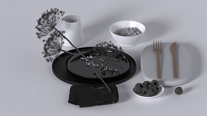 渲染模型_装饰品489