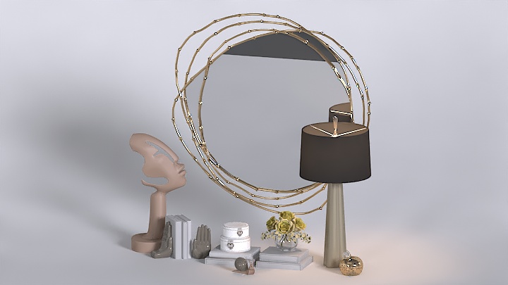 渲染模型_装饰品511