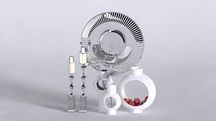 渲染模型_装饰品519