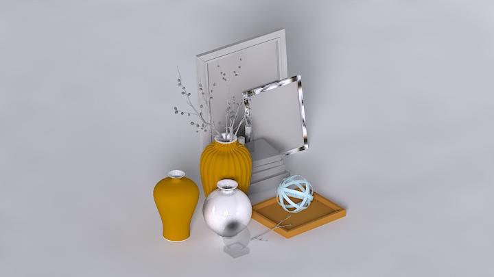 渲染模型_装饰品550