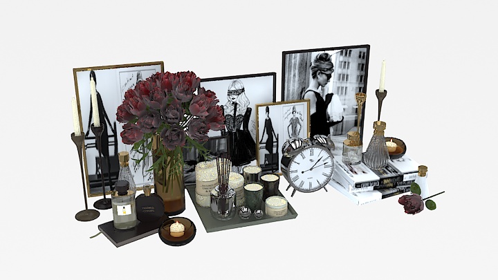 渲染模型_装饰品602