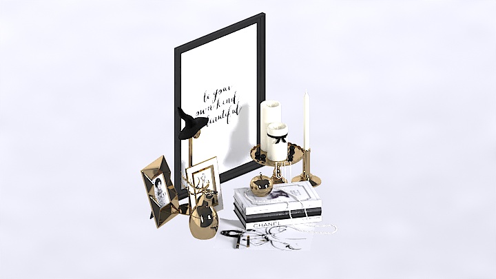 渲染模型_装饰品665