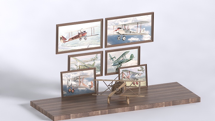 渲染模型_装饰品689