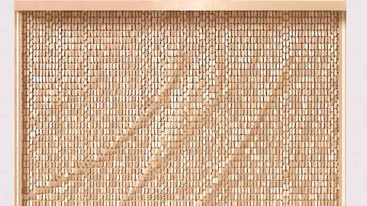 渲染模型_装饰墙044