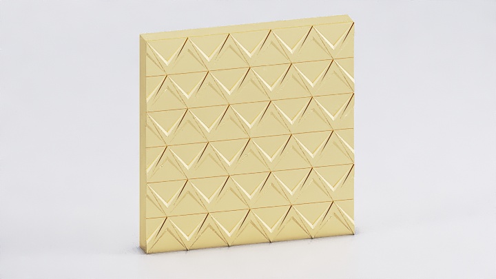 渲染模型_装饰墙062