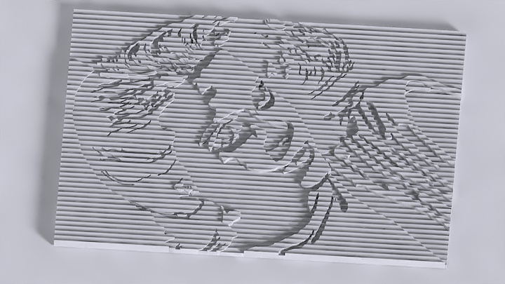 渲染模型_装饰板037