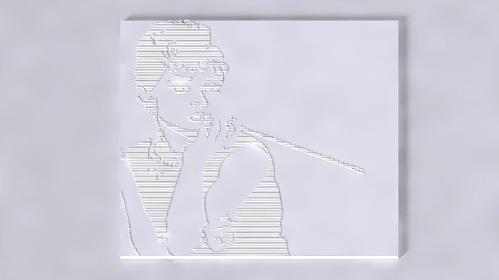 渲染模型_装饰板040