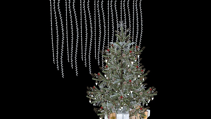 渲染模型_装饰树001