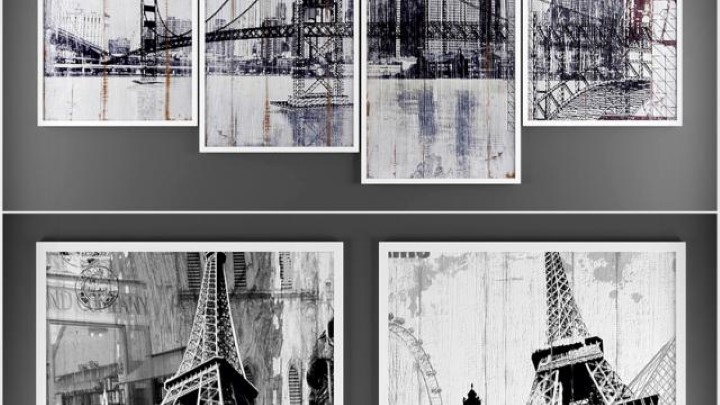 渲染模型_装饰画066