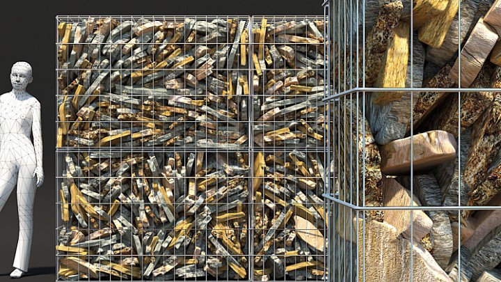 渲染模型_货笼001