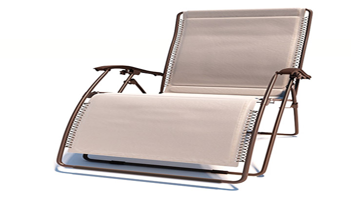 渲染模型_躺椅045