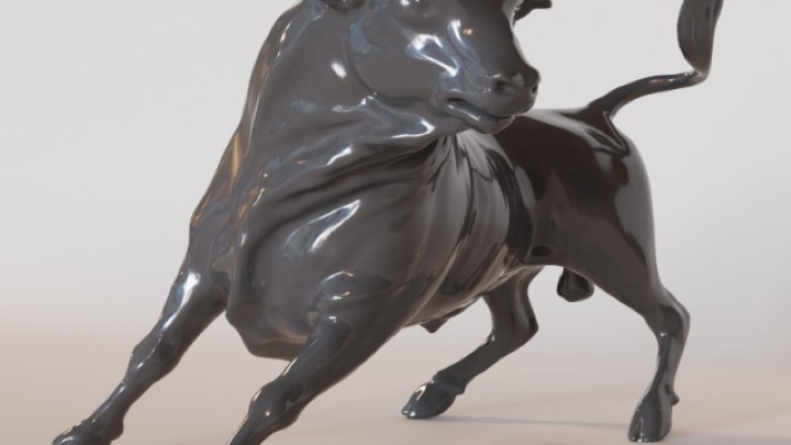 渲染模型_铜像002