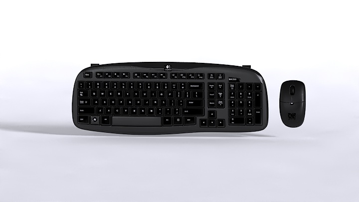 渲染模型_键盘002