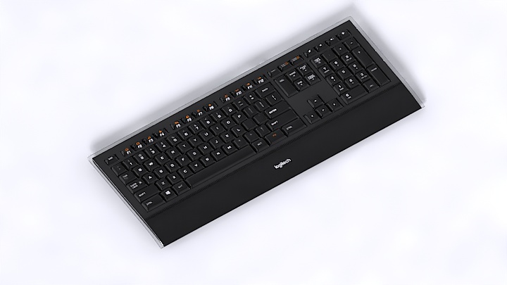 渲染模型_键盘003