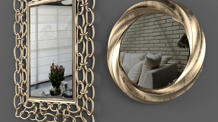 渲染模型_镜子131