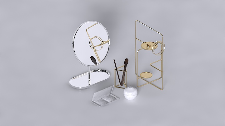 渲染模型_镜子154