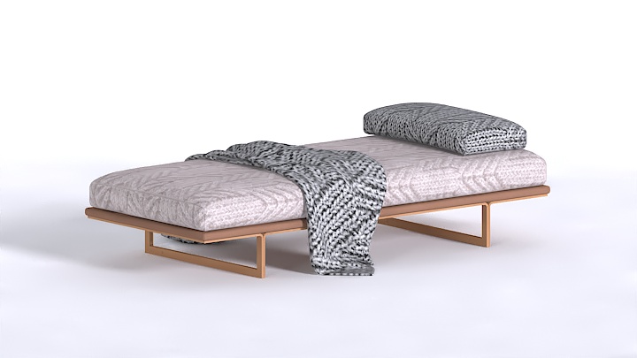 渲染模型_长凳025