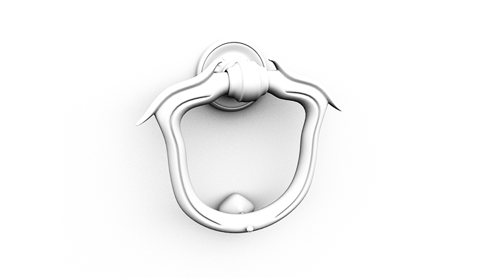 渲染模型_门把手015