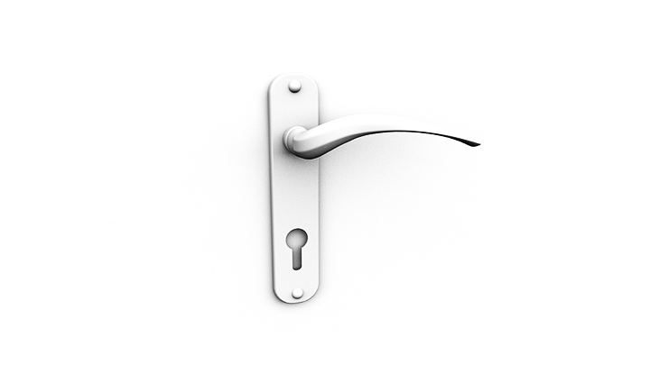 渲染模型_门把手026