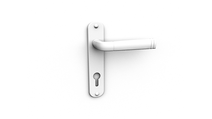 渲染模型_门把手029