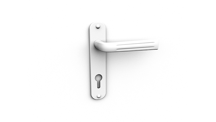 渲染模型_门把手030