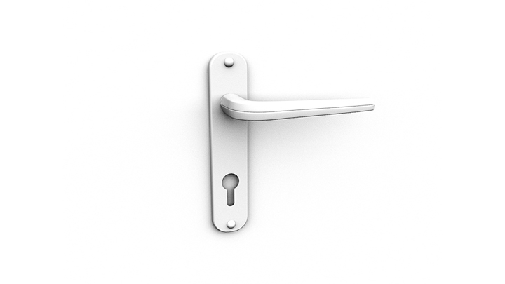 渲染模型_门把手042