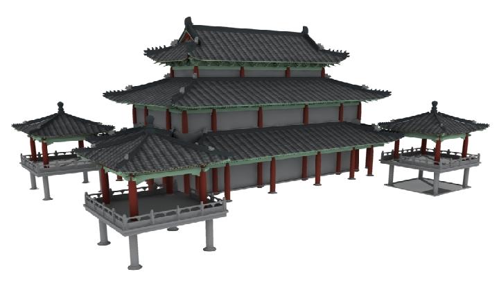 渲染模型_阁楼006