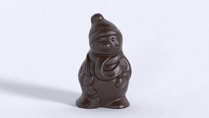 渲染模型_陶瓷娃娃001