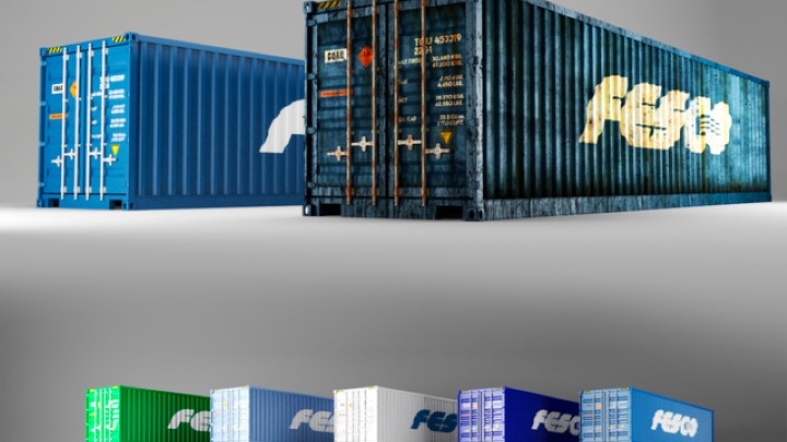 渲染模型_集装箱005