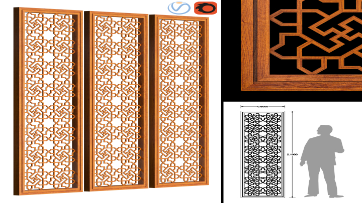 渲染模型_雕刻正面007