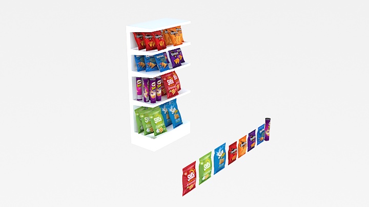 渲染模型_零食006