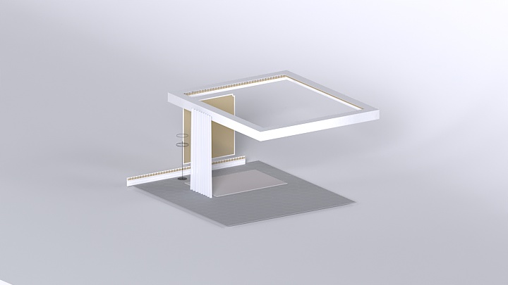 渲染模型_露台001