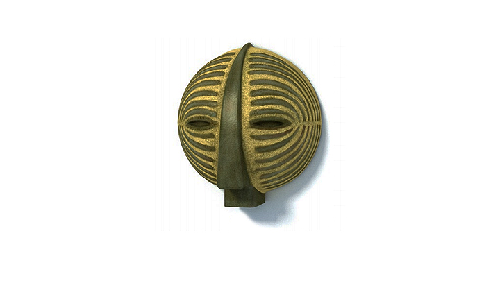 渲染模型_面具工艺品035