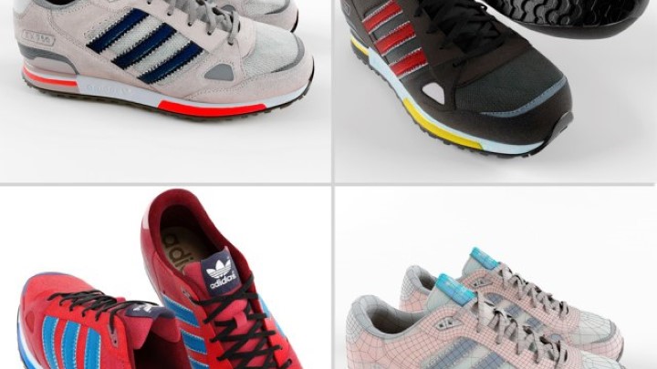 渲染模型_鞋子016