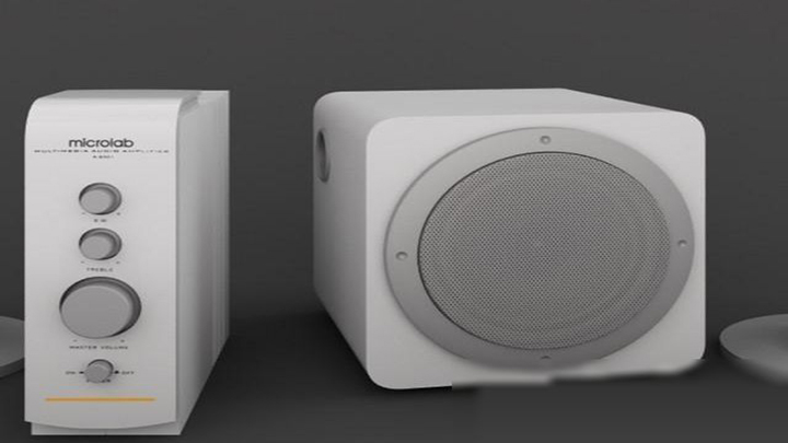 渲染模型_音响032