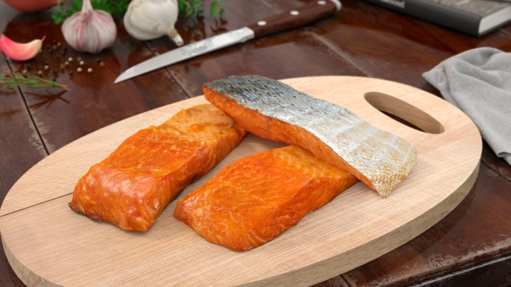 渲染模型_食物鱼肉001