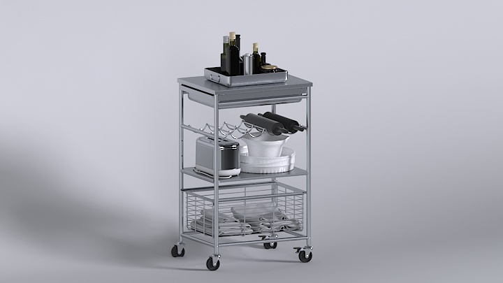 渲染模型_餐具039