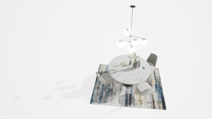 渲染模型_餐厅001