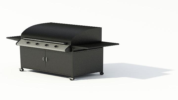 渲染模型_餐架006