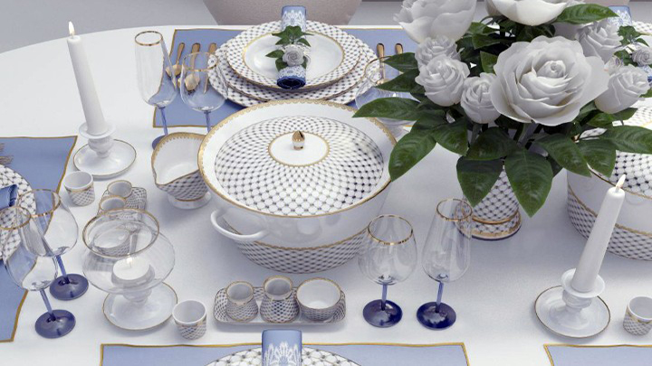 渲染模型_餐桌026