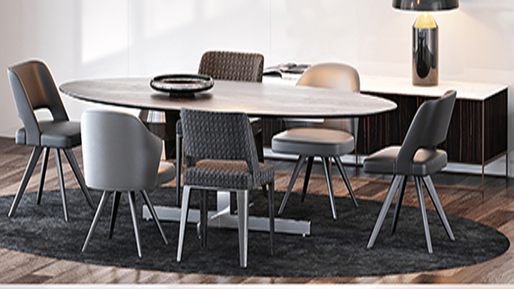 渲染模型_餐桌030