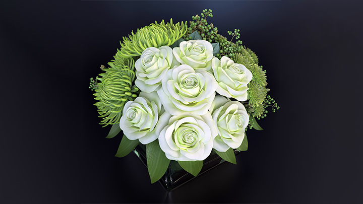 渲染模型_鲜花006