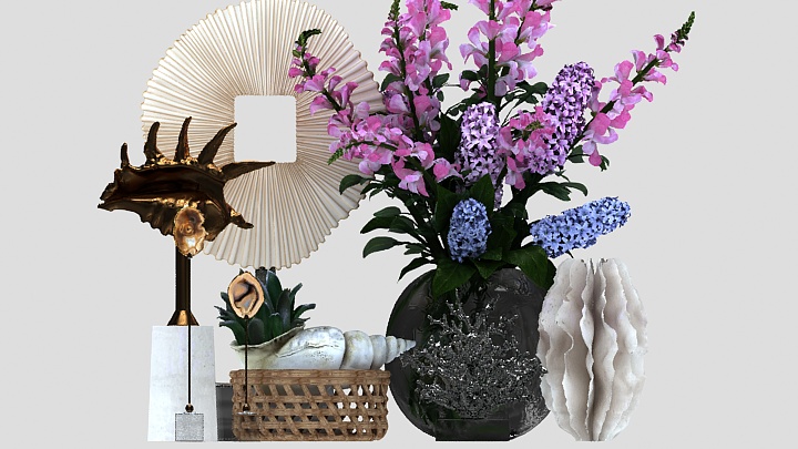 渲染模型_鲜花017