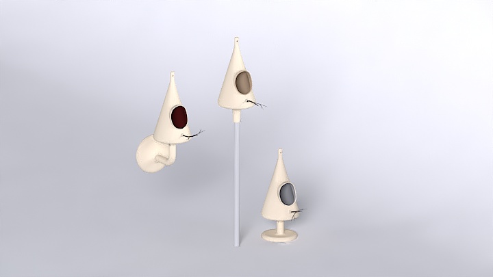 渲染模型_鸟巢002